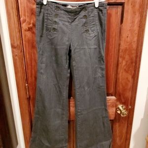 EUC Old Navy wide leg sailor jeans size 6